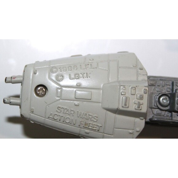 Star Wars Micro Machines Action Fleet Red Y Wing Fighter 1996 Version 7" LFL - Picture 7 of 8